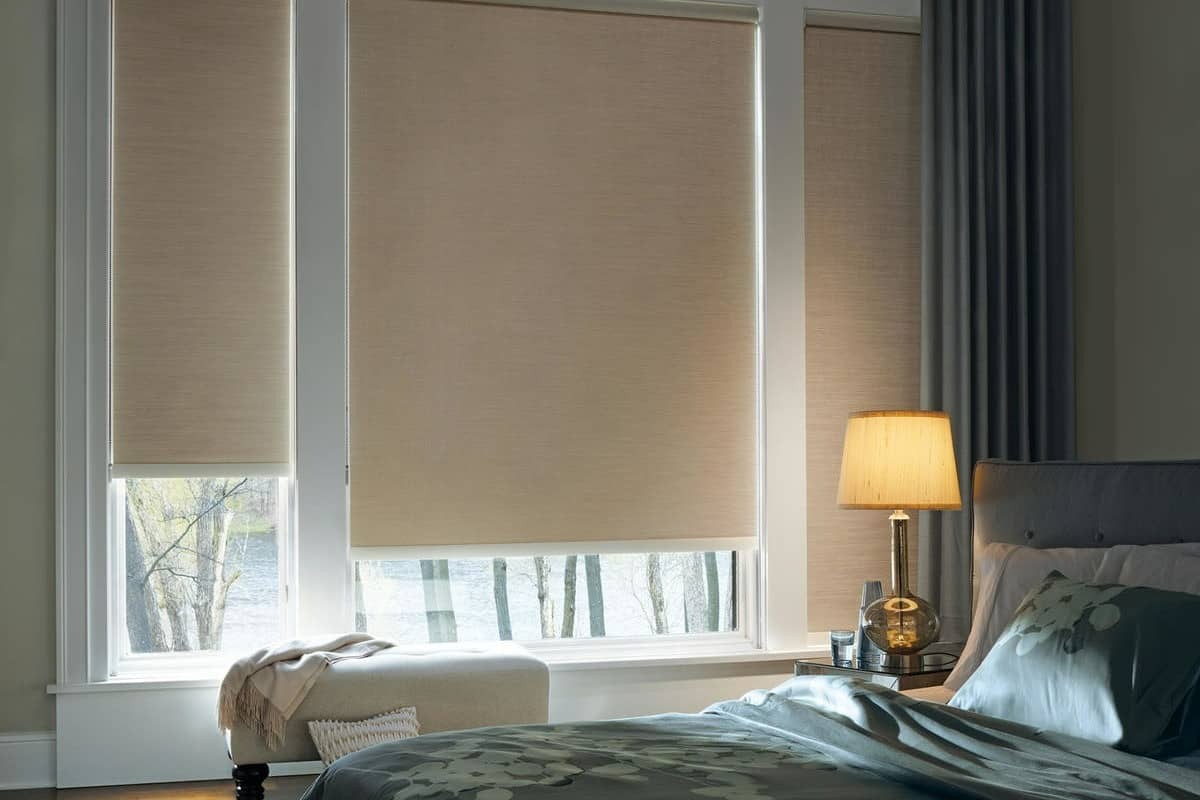 Best Guest Bedroom Shades, Hunter Douglas Designer Roller Shades near Fort Gratiot, Michigan (MI)